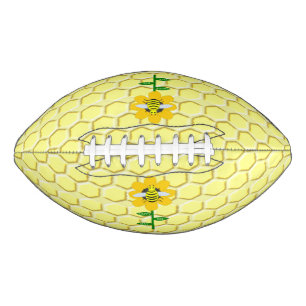 Happy Bee Day Birthday Bumblebee Football