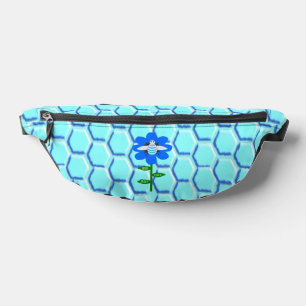 Happy Bee Day Boy Blue Birthday Bumblebee Fanny Pack