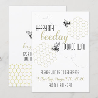 Happy BEE Day! Invitation