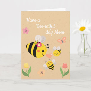 Happy Bee-utiful Day Birthday Card