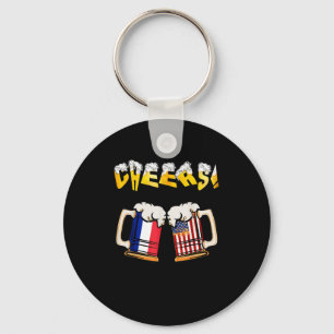 Happy Beer Lovers Day Cool Papa Mom Needs A Beer  Keychain