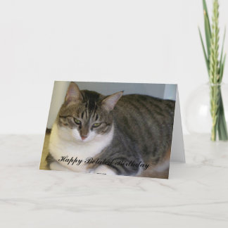 Happy Belated Birthday, Card