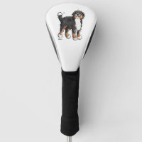 Happy Bernese Mountain Dog - Comic - Dogs - Cartoo