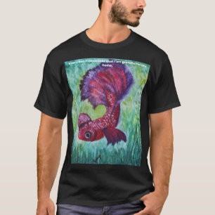 Happy betta fish enjoying his home T-Shirt