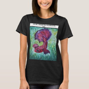 Happy betta fish enjoying his home T-Shirt