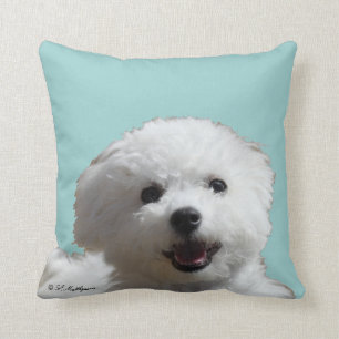 Happy Bichon Pillow