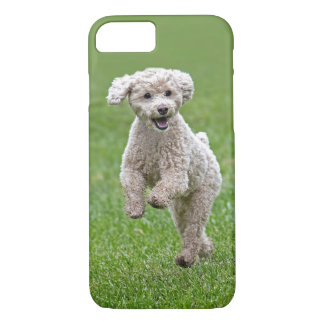 Happy Bichon Poodle puppy dog Case-Mate iPhone Case