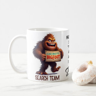 Happy Bigfoot Sasquatch Search Team Coffee Mug