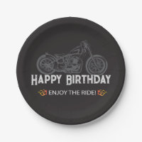 Happy Biker Birthday Motorcycle Rider