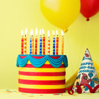 Happy Bird Day Cartoon Birds Themed Birthday