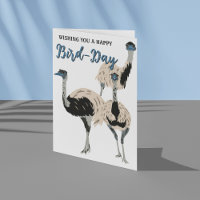 Happy Bird-Day Emu Themed Birthday