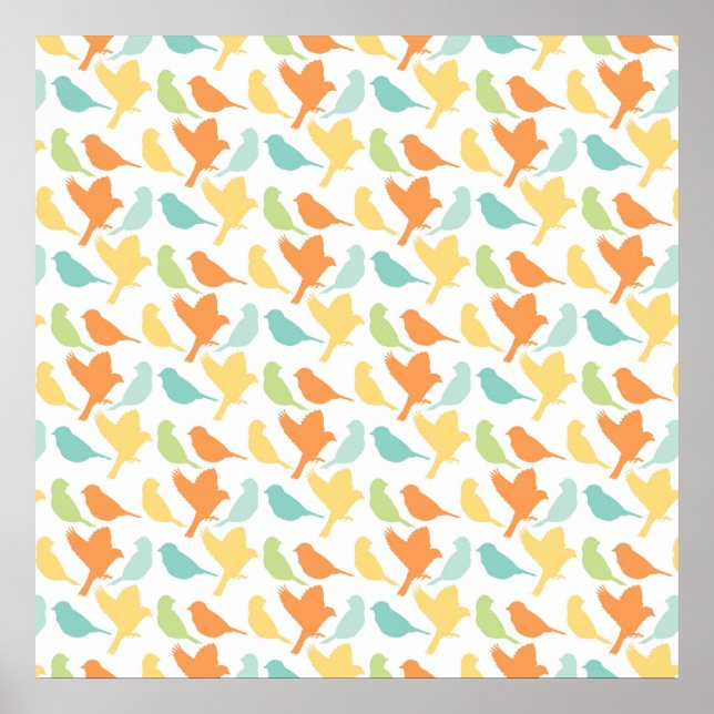 Happy Birds Poster (Front)