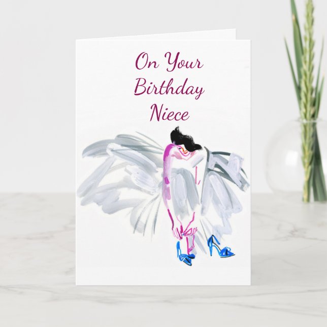 HAPPY **BIRHTDAY NIECE** CARD (Front)