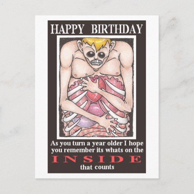 happy birhtday postcard (Front)