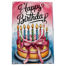 Happy birth day gift bag