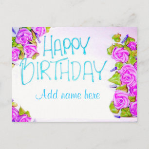 Happy Birthady_ Postcard