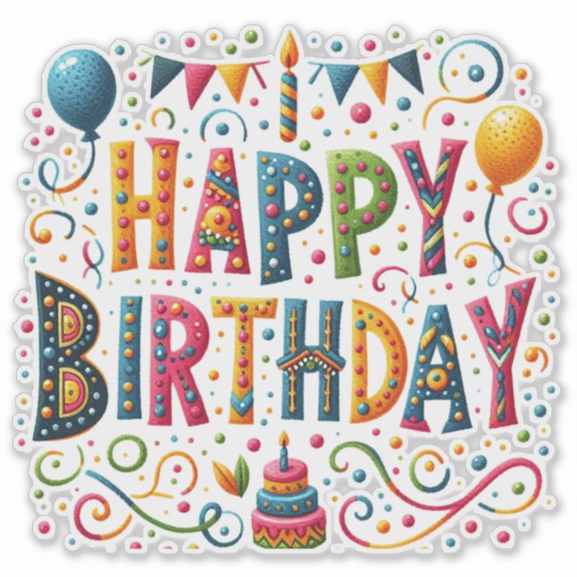 Happy Birthday (Front)