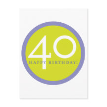 Happy Birthday, 40!