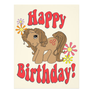 Birthday Party Letterhead, Custom Birthday Party Letterhead Templates