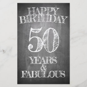 Happy Birthday - 50 Years & Fabulous