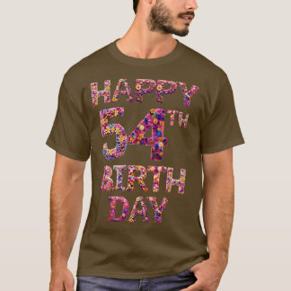 Happy Birthday 54th T-Shirt
