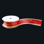Happy Birthday & 65 Celebration, Aniversary Event<br><div class="desc">Ribbon (Gifts): Celebration,  Aniversary,  Happy Birthday event & number 65 - easily customise text and number for the special occasion.</div>