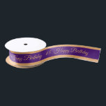 Happy Birthday & 65 Celebration, Aniversary Event<br><div class="desc">Ribbon (Gifts): Celebration,  Aniversary,  Happy Birthday event & number 65 - easily customise text and number for the special occasion.</div>
