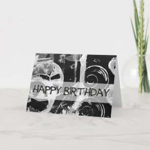 Happy Birthday - abstract art II Card