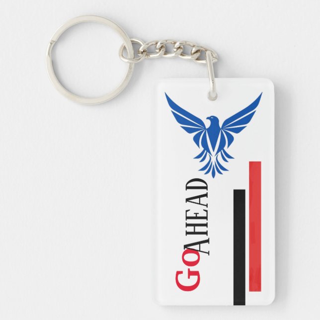 Happy birthday Acrylic Keychain  (Front)