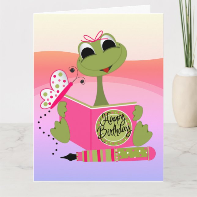 Happy Birthday -Add your special message  Card (Front)