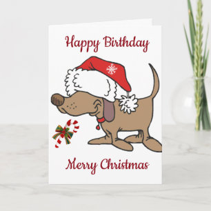 ***HAPPY BIRTHDAY AND MERRY CHRISTMAS*** SPECIAL U HOLIDAY CARD