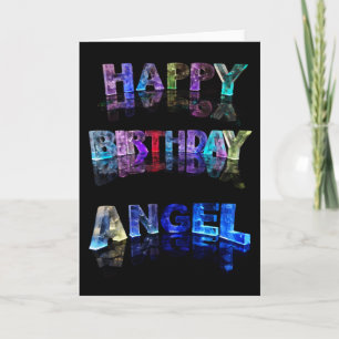 Happy Birthday Angel Card