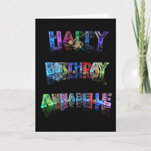 Happy Birthday Annabelle Card