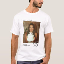 Happy Birthday Any Age Personalized Photo