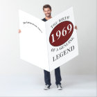 Happy Birthday Any Year Monogram Add Name Giant