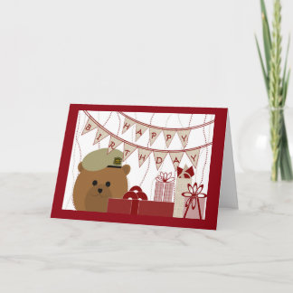 Happy Birthday, Army Ranger Soldier! Card