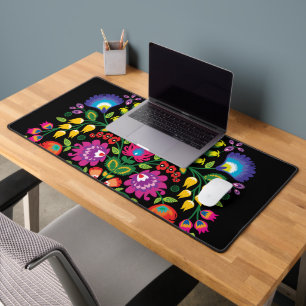 Happy Birthday Awesome polish Folk Wycinanki Desk Mat