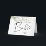 Happy Birthday Babe Gift Romantic Card for Wife<br><div class="desc">This cute Birthday babe card is a fun way to happy your special someones! birthday! With space to write your own custom message on the front of the card,  this is a great way to go!</div>