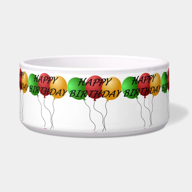 "HAPPY BIRTHDAY" BALLOONS (Front)