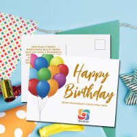 Happy Birthday Balloons Chic Custom Company