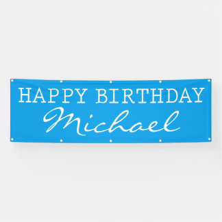 HAPPY BIRTHDAY BANNER