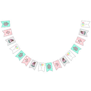 Happy Birthday Banner for Girl's Birthday Party