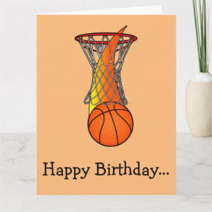 Happy Birthday Basketball from the Whole Gang Card