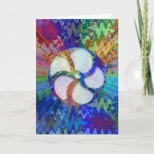 Happy Birthday- beautiful inside Print Text Script Card