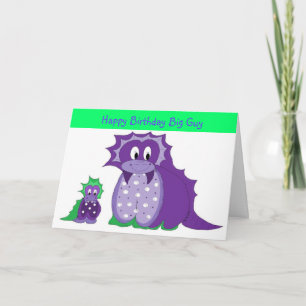 Happy Birthday Big Guy Card