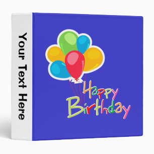 Happy Birthday Binder
