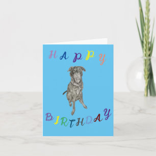 Happy Birthday Blank Card