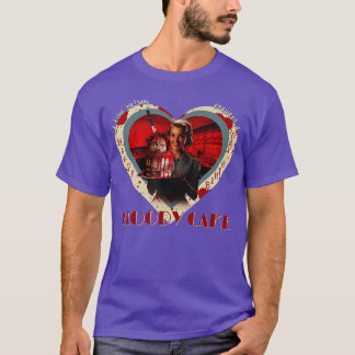 Happy Birthday BLOODY CAKE Horror Humor Halloween  T-Shirt