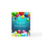 Happy Birthday - Blue Coloured Balloons - Customiz