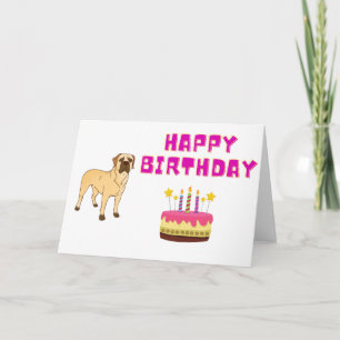 Happy Birthday Boerboel Card